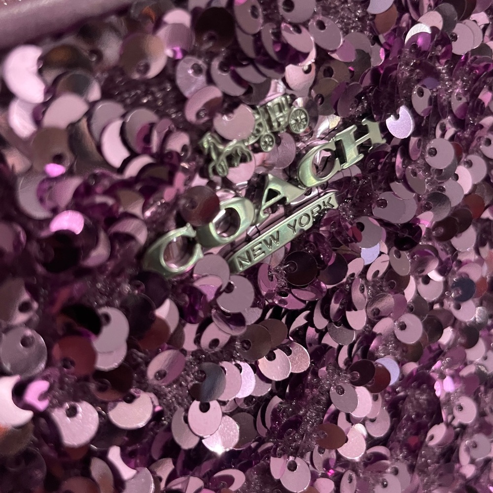 Coach Terri Sequin Shoulder Bag - Picture 5 of 9